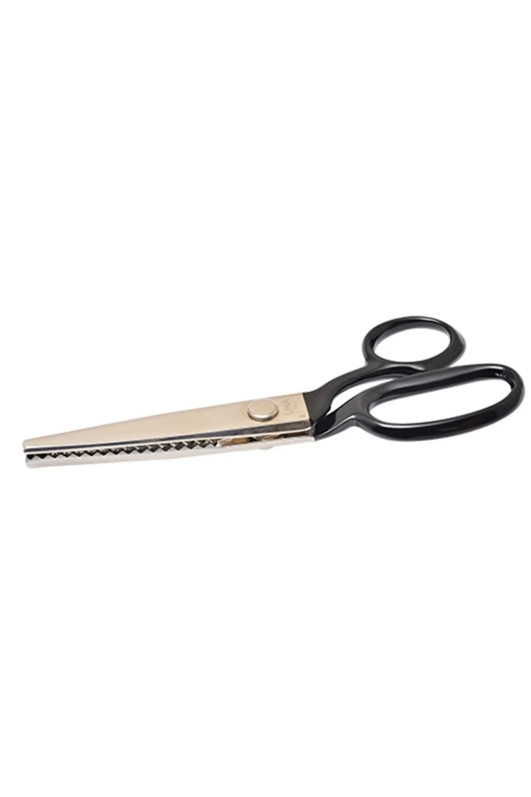 Sürfile Zikzak Makası 21cm Tırtıklı Kenar Kesim 314-8.5 yandan görünüm, tırtıklı ağız