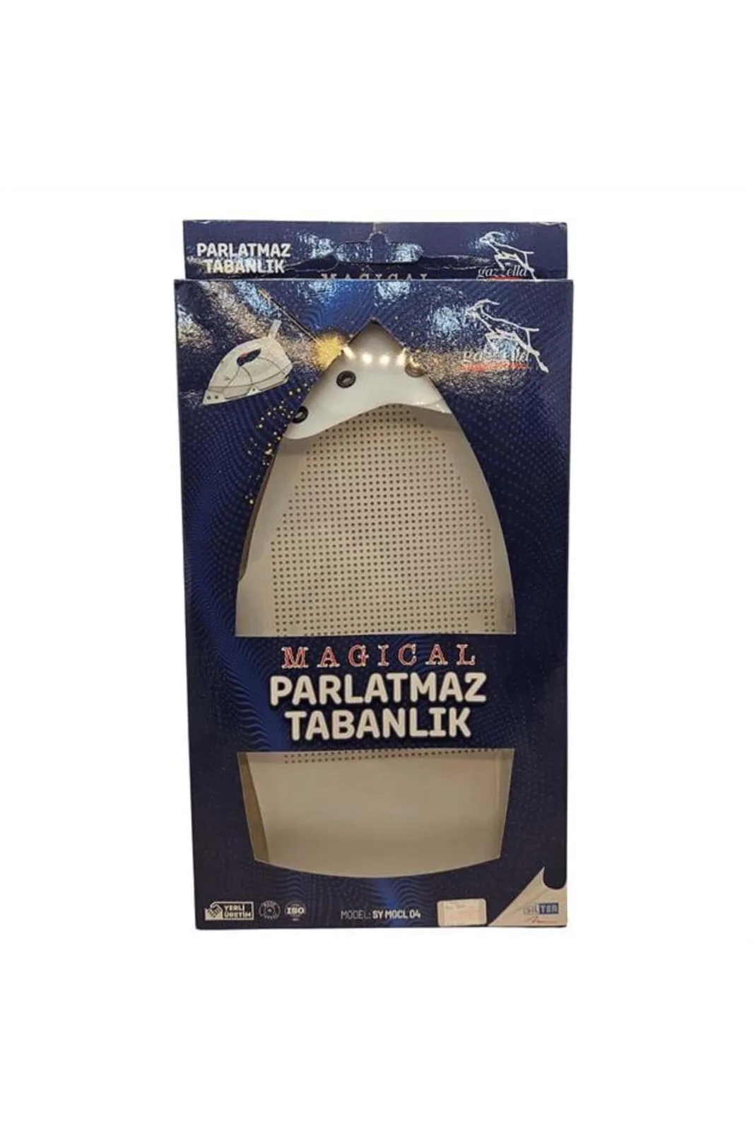 Ev Tipi Teflon Ütü Altlığı SY MGCL 04 parlatmaz tabanlık ambalajı önden