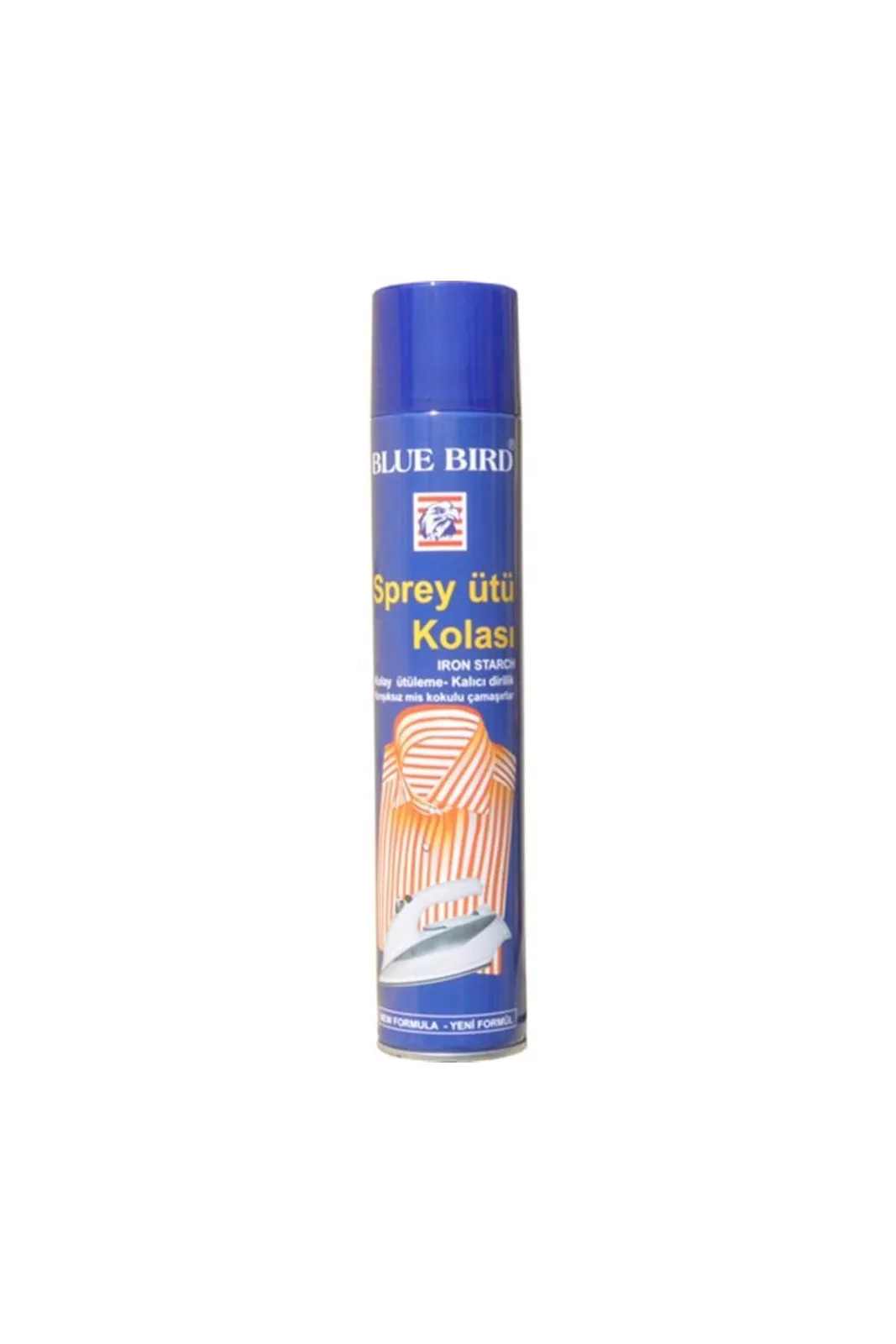 Ütü Kolası 500 ml BLUE.037 ön yüzden sprey kutusu