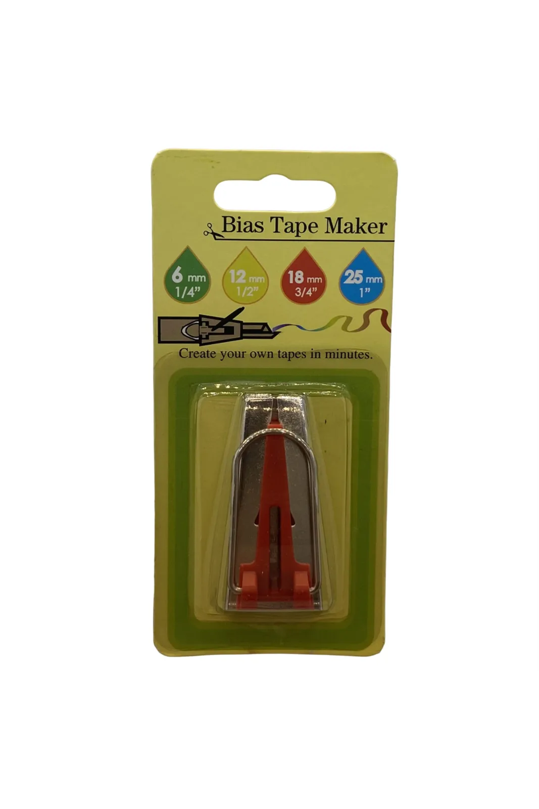 El Biye Kıvırma Aparatı LS-120 3/4 18mm Kırmızı kırmızı aparat kartela ambalajında