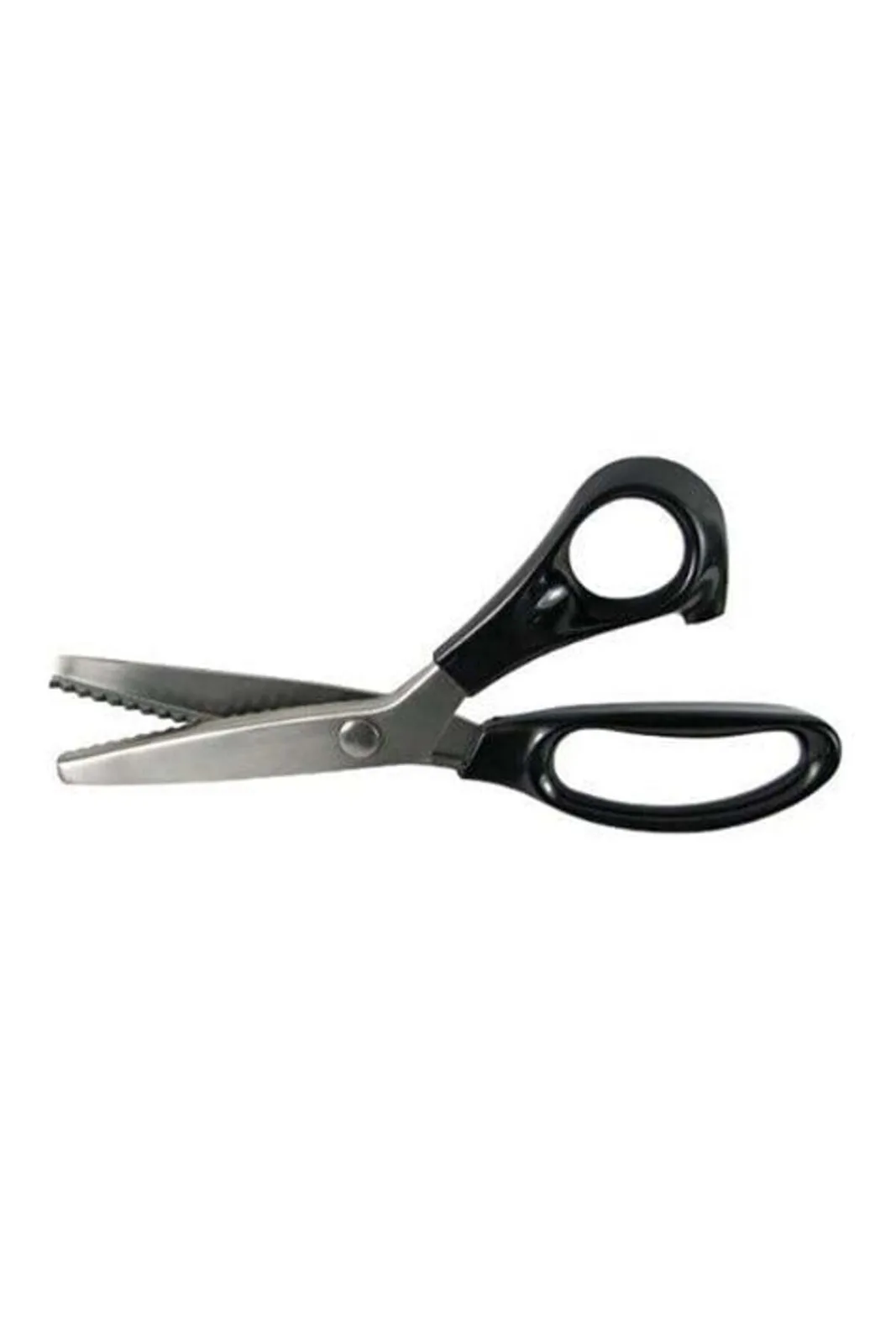 Sürfile Zikzak Makası 20cm Tırtıklı Kenar Kesim 330-7 yandan görünüm, tırtıklı ağız